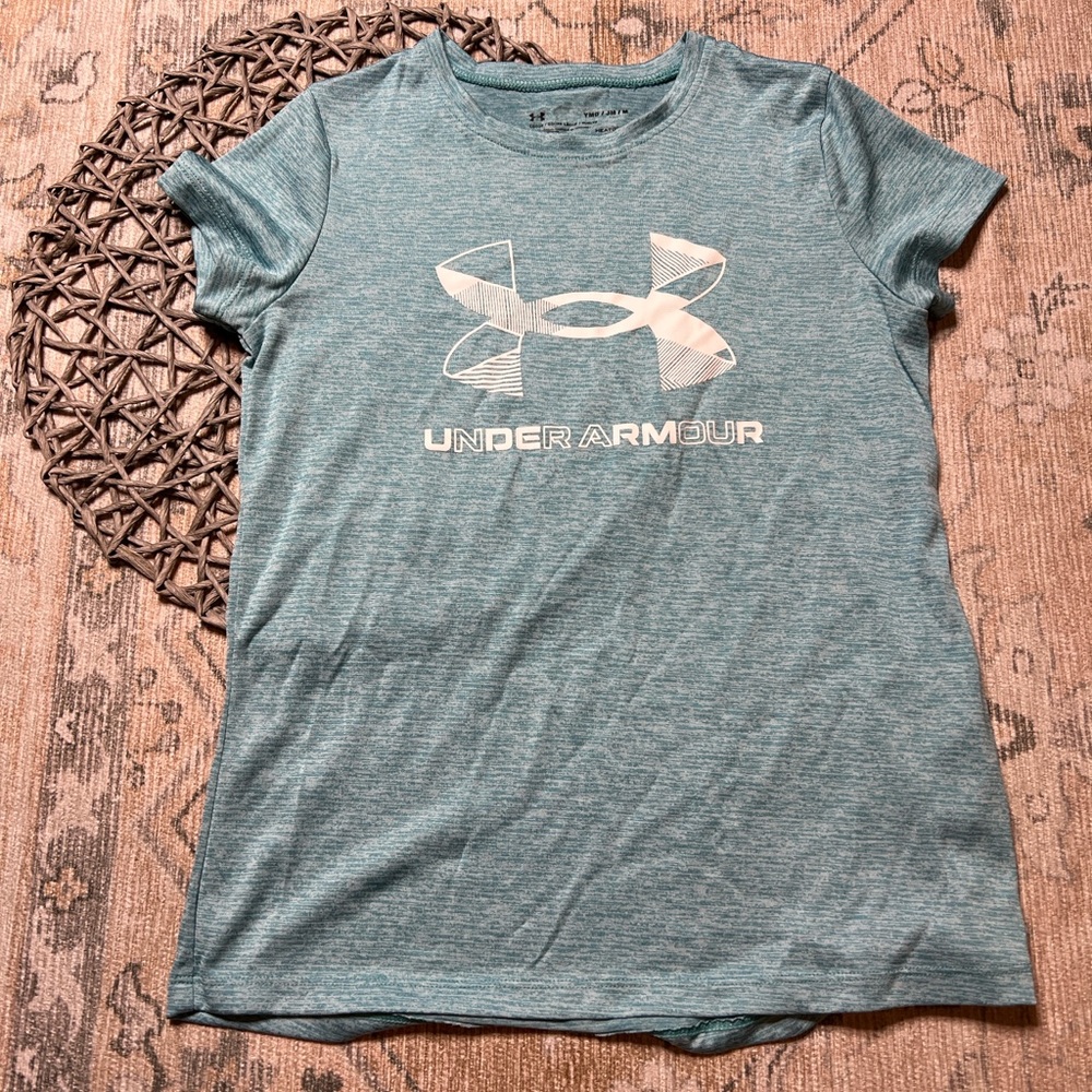 Under Armour Teal HeatGear Shirt